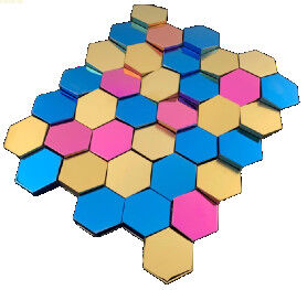 Prezzo buono Concave Convex Design Metallo in acciaio inossidabile Mosaico club hotel decorazione interna in linea