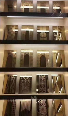 Prezzo buono DECORAZIONE DELL'ABITATO PALAGNA DI acciaio inossidabile colorato, impermeabile, ignifuge e facile da pulire in linea