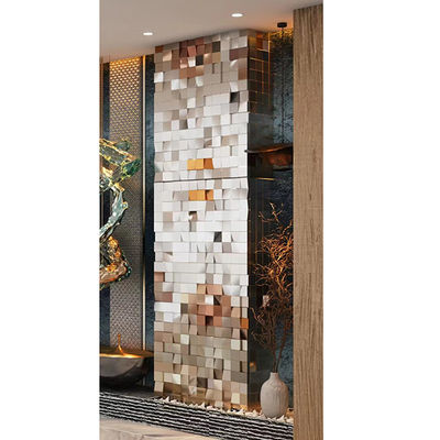 Prezzo buono TILLE MOSAICHE 304 in acciaio inossidabile Antirrugine e resistenti alla corrosione per decorazioni interne ed esterne in linea