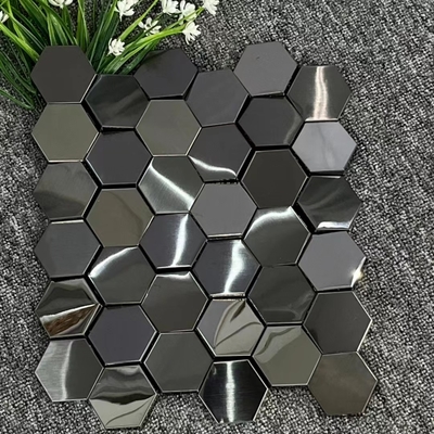 Acciaio inossidabile 304 mosaico per decorazioni alberghiere