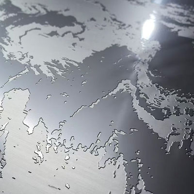 Prezzo buono 2438mm 3048mm 3000mm 4000mm 304 profondità di disegno diverso incisione piastra in acciaio inossidabile in linea