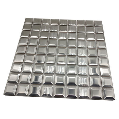 Mirror 3D Stereoscopic Square Wall Decoration Restaurant Hotel Villa Mosaic