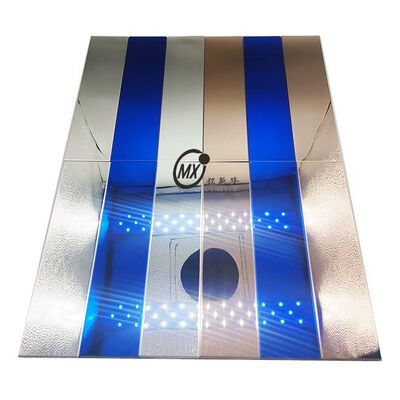 Prezzo buono Mosaico a specchi metallici di lusso ad alto lucentezza riflettente la luce - Mosaico misto per pareti di accento, decorazioni domestiche e spazi commerciali in linea