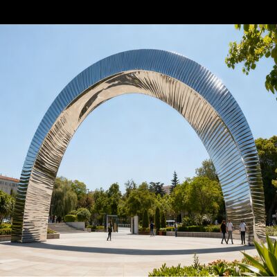 Scultura in acciaio inossidabile in vendita