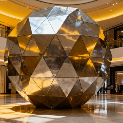 Artista Design 304 316L Stainless Steel Sculpture Center NYC Per Architettura Progetto