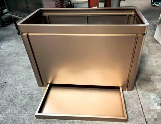 Prezzo buono OEM/ODM Polished stainless steel large capacity planter box con logo in linea