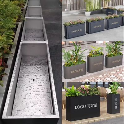 Prezzo buono Combinazione Fire Pit & Planter - Disegno a doppia funzione in acciaio inossidabile personalizzato in linea