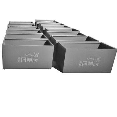 Prezzo buono Fioriera in acciaio inossidabile con finitura spazzolata e dettagli in rame - Personalizzabile in linea