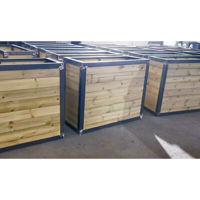 Prezzo buono Mobili stradali commerciali Piantatore in acciaio inossidabile - Disegno paesaggistico urbano in linea