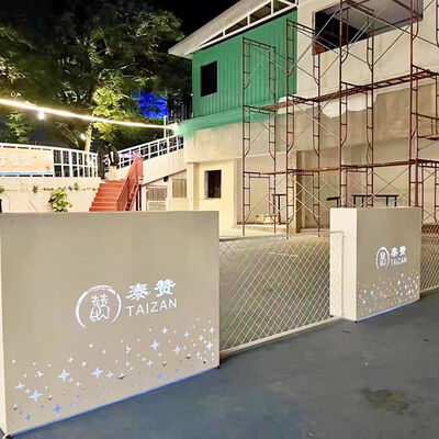 Prezzo buono Fioriera moderna in acciaio inossidabile per esterni in linea