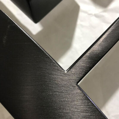 Prezzo buono Lamiera in acciaio inox anticato con finitura acidata, lamiera in acciaio inox colorata per elevazione e decorazione di interni in linea