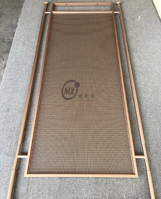 Prezzo buono Modello Geometrico Contemporaneo Pareti di schermo in acciaio inossidabile con PVD Titanio e specchio 8k Polacca in 304 Grado in linea