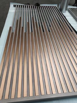 Prezzo buono Asian Inspired Stainless Steel Screen with Dragon & Phoenix Pattern in linea