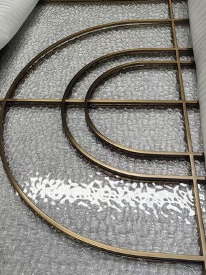 Prezzo buono Classic Chinese Calligraphy Stainless Steel Decorative Panel in linea