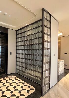 Prezzo buono Baroque Inspired Stainless Steel Screen for Luxury Interiors in linea