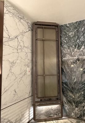 Prezzo buono Divisoria Metallico di Design Astratto per Ambienti - Realizzata su Misura in linea