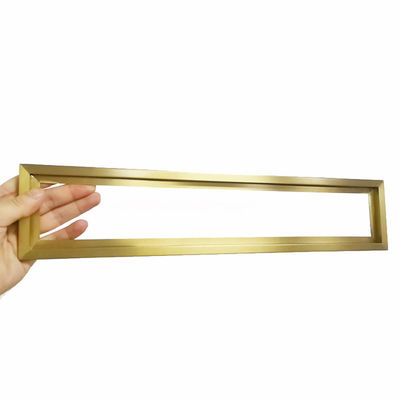 Prezzo buono L'ottone dello Zr che sabbia di acciaio inossidabile cornice 0.4mm per mobilia decorativa in linea